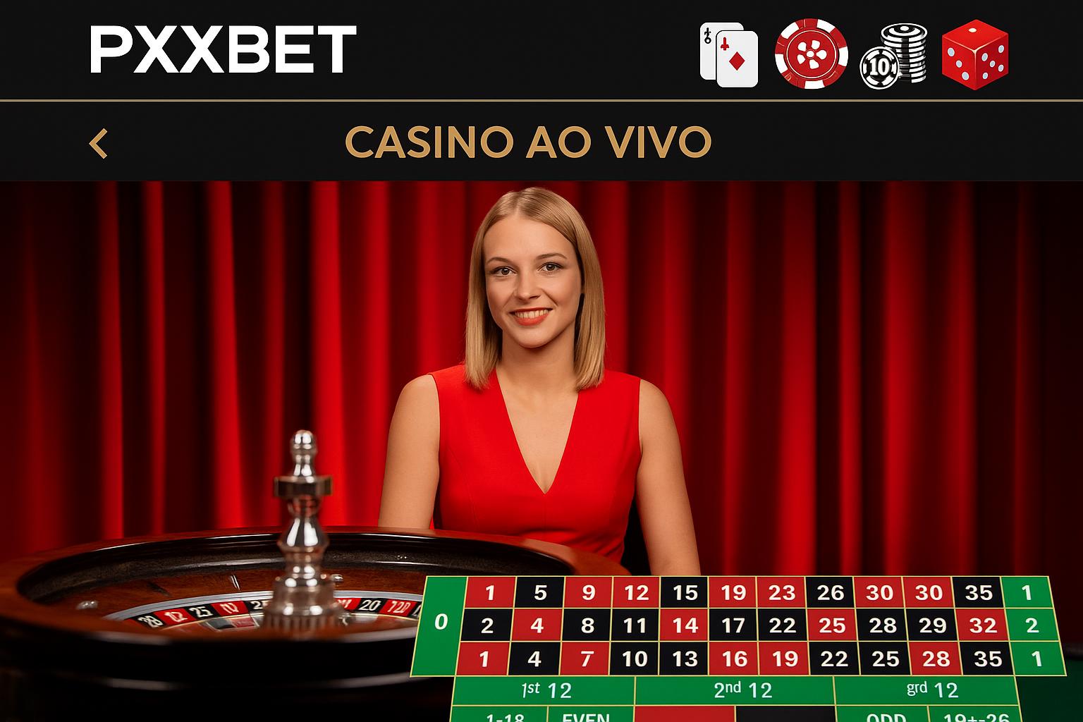 O PXXBET Live Casino lança promoções regularmente