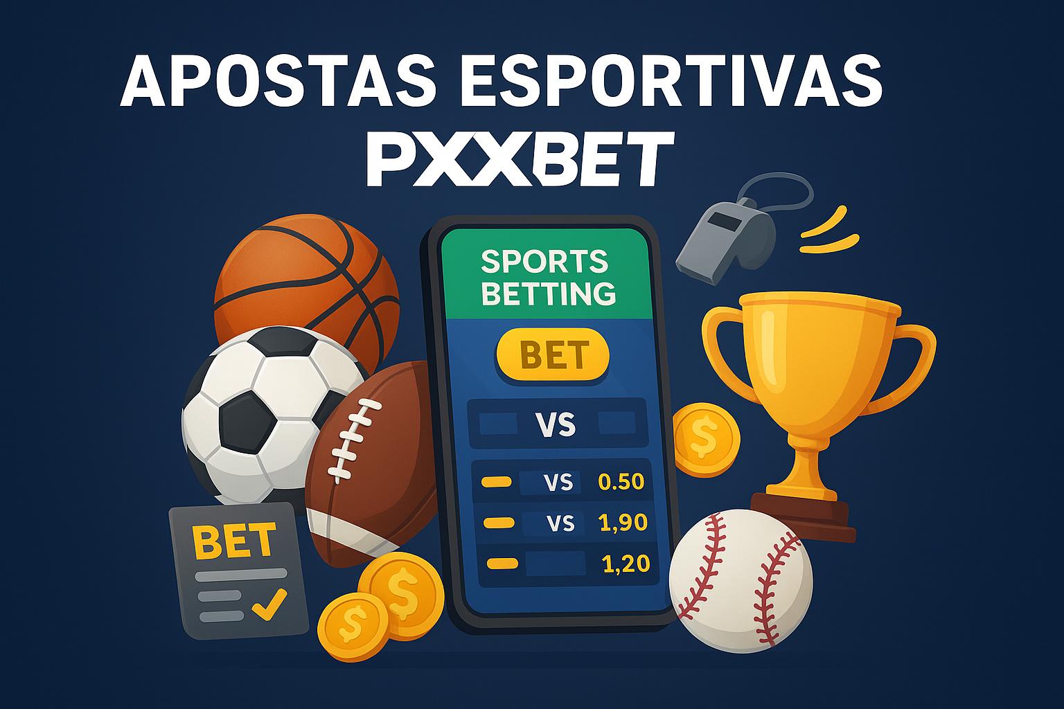 Apostas esportivas no cassino online PXXBET  