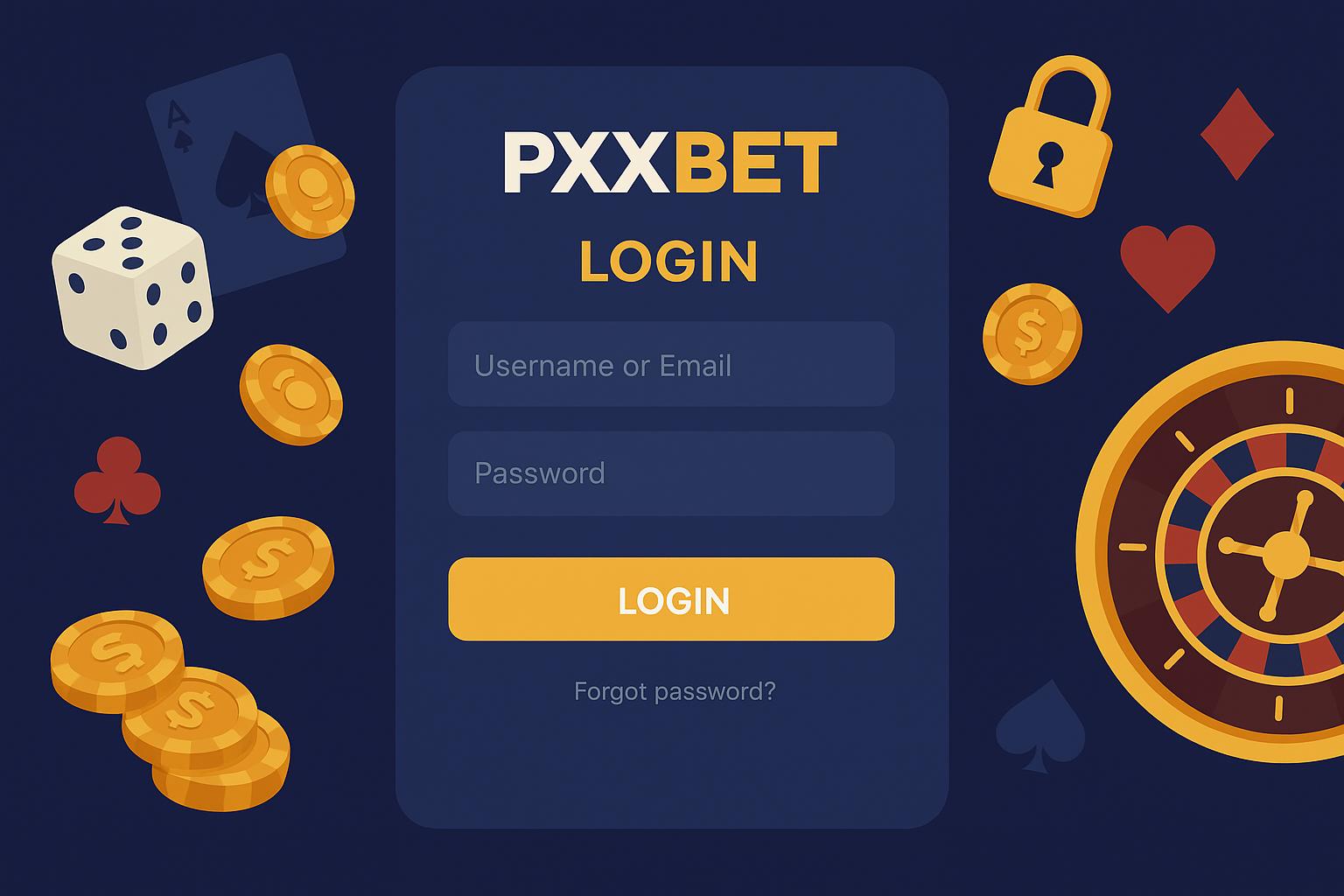 Criar uma nova Conta no plataforma PXXBET  